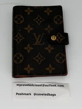 Authentic LV Monogram Agenda PM Size